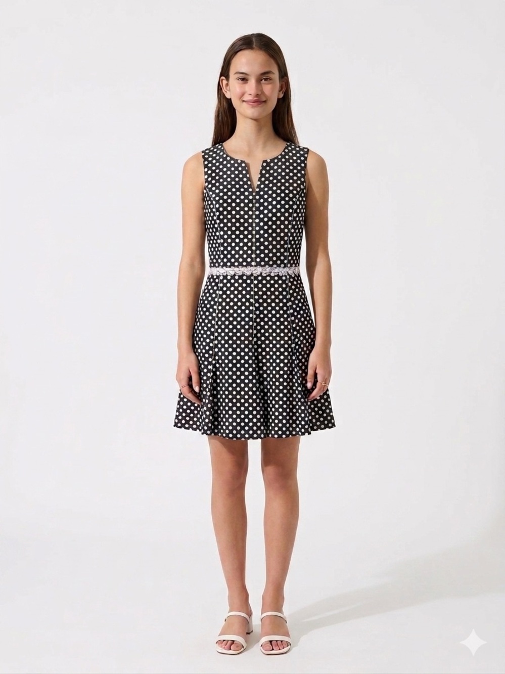 Karl Lagerfeld Polka Dot Dress Size 6